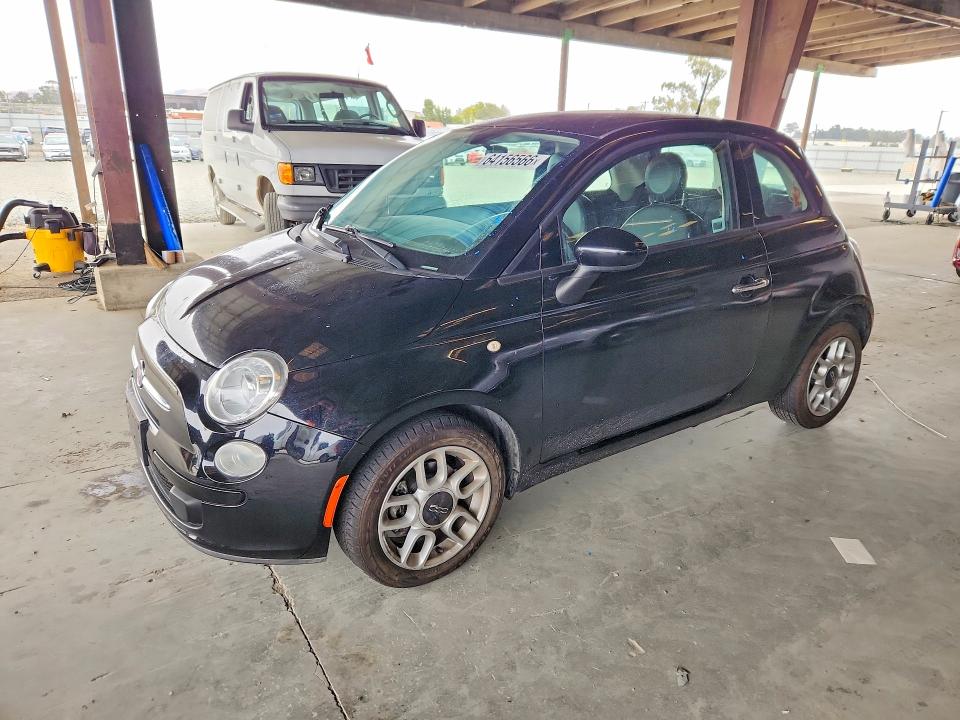 2015 Fiat 500 VIN 3C3CFFARXFT716495 COPART salvage auction — MINOR DENT/SCRATCHES, Ca - Dis/Dlr/Exp Only Clean Title, sold $450 on 2026-09-10 (photo 1)