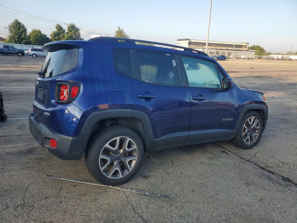 2016 Jeep Renegade VIN ZACCJABT6GPD84622 COPART salvage auction — FRONT END, Oh - Cert Of Title-Salvage, sold $150 on 2026-08-07 (photo 3)