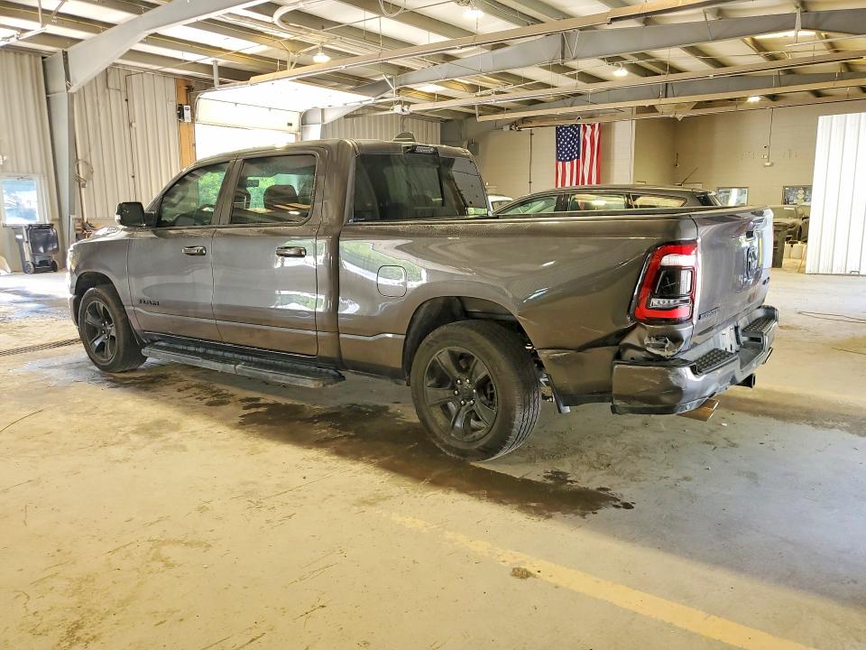 2021 Ram 1500 VIN 1C6SRFMT6MN659240 COPART salvage auction — REAR END, Pa - Certificate Of Salvage, sold $8,200 on 2026-09-02 (photo 2)
