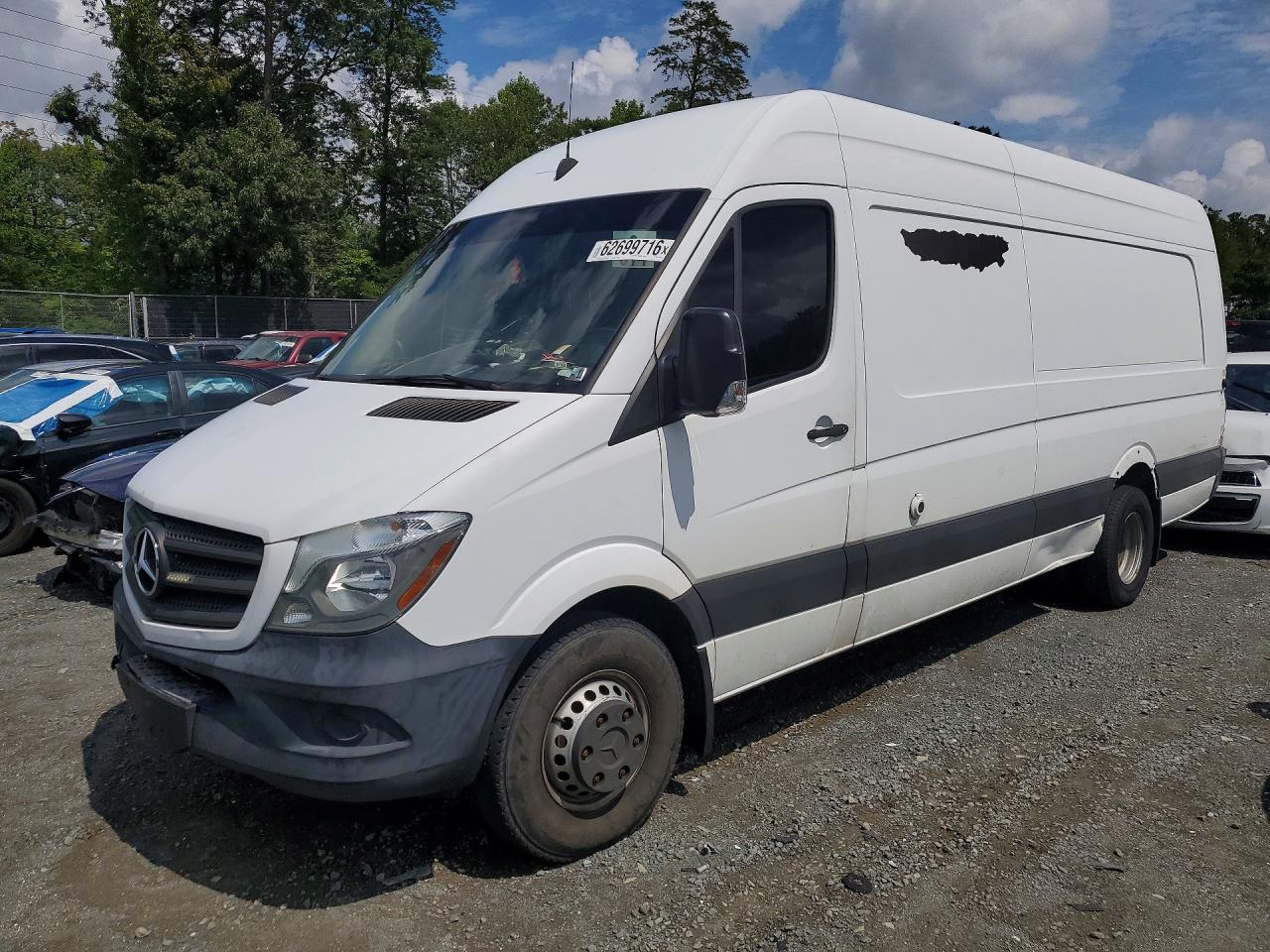 2017 Mercedes-Benz Sprinter VIN WD3PF4CC6HP373521 — COPART salvage auction photo