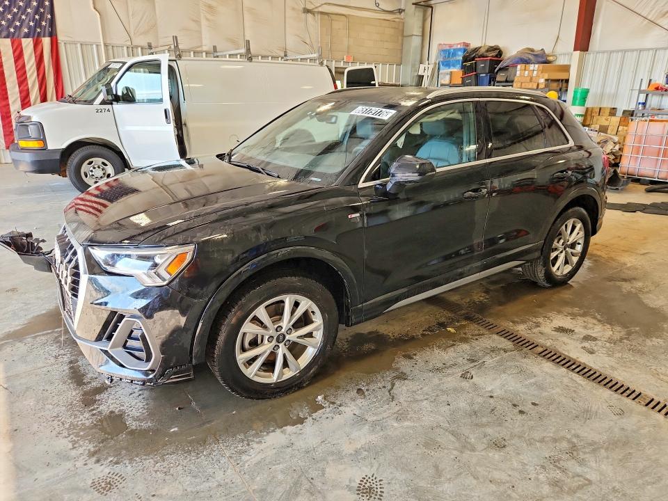 2025 Audi Q3 VIN WA1DECF31S1050967 — COPART salvage auction photo