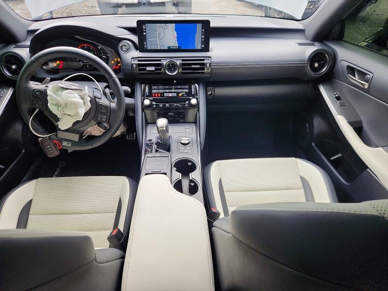 2025 Lexus Is 500 VIN JTHAP1D20S5007438 COPART salvage auction — FRONT END, NJ - CERT OF TITLE-SALVAGE, sold $33,750 on 2026-09-03 (photo 8)