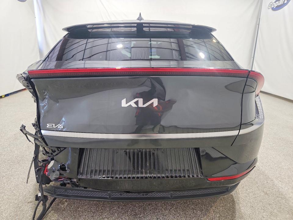 2023 Kia Ev6 VIN KNDC34LA6P5602219 COPART salvage auction — REAR END, CA - SALVAGE CERTIFICATE, sold $7,300 on 2026-08-21 (photo 6)