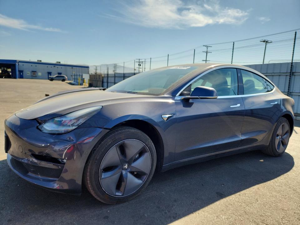 2020 Tesla Model 3 VIN 5YJ3E1EB6LF649547 — COPART salvage auction photo