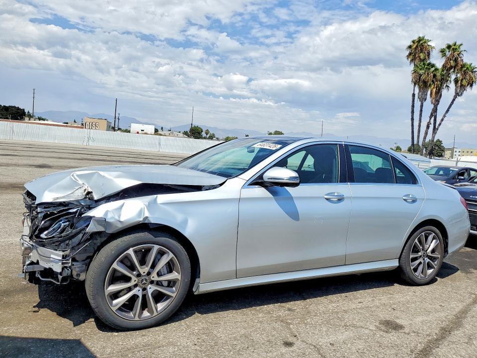 2020 Mercedes-benz E-klasse VIN WDDZF6JB8LA756043 COPART salvage auction — FRONT END, Ca - Cert Of Title-Salvaged, sold $9,400 on 2026-08-14 (photo 1)