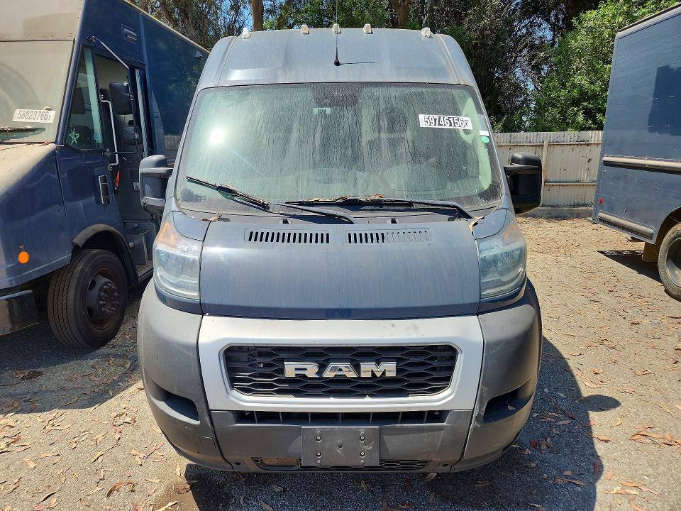 2021 Ram Promaster 3500 VIN 3C6MRVJG4ME536633 COPART salvage auction — SIDE, Ca - Dis/Dlr/Exp Only Clean Title, sold $8,500 on 2026-08-25 (photo 5)