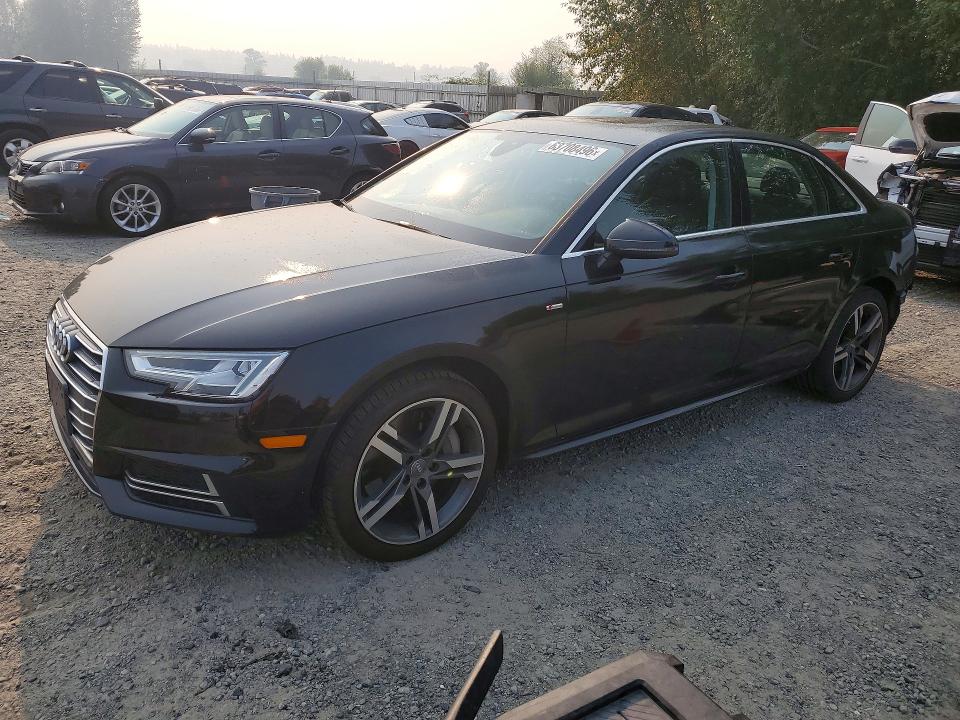 2018 Audi A4 VIN WAUENAF47JA069719 — COPART salvage auction photo