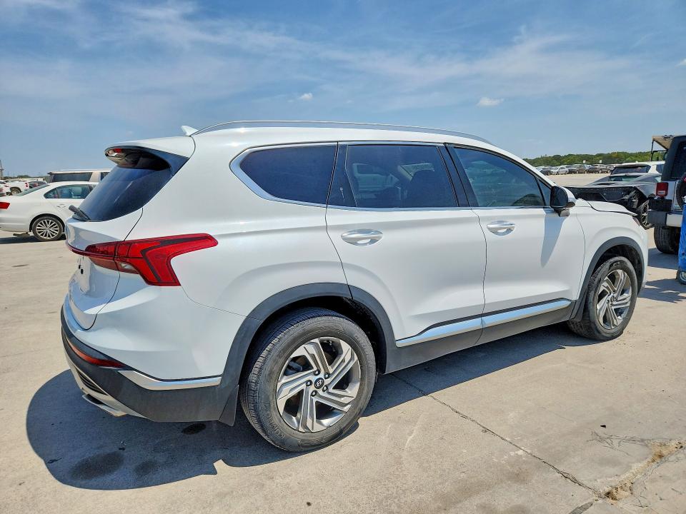 2022 Hyundai Santa fe VIN 5NMS34AJ3NH375189 COPART salvage auction — FRONT END, Ok - Cert Of Title-Salvage, sold $7,700 on 2026-08-31 (photo 3)
