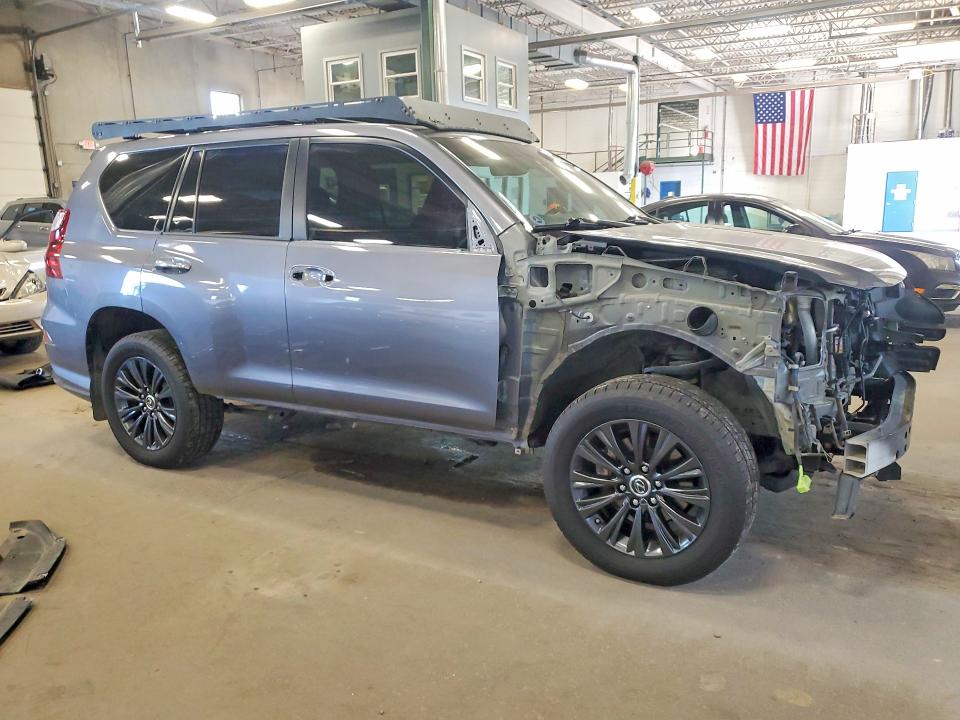 2021 Lexus Gx VIN JTJAM7BX4M5275193 COPART salvage auction — FRONT END, Salvage Title, sold $23,400 on 2026-08-20 (photo 4)