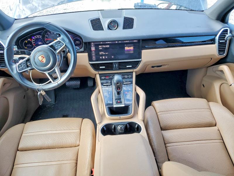 2021 Porsche Cayenne VIN WP1AA2AY1MDA01575 COPART salvage auction — FRONT END, SC - CERT OF TITLE-SALVAGE, sold $15,600 on 2026-10-21 (photo 8)