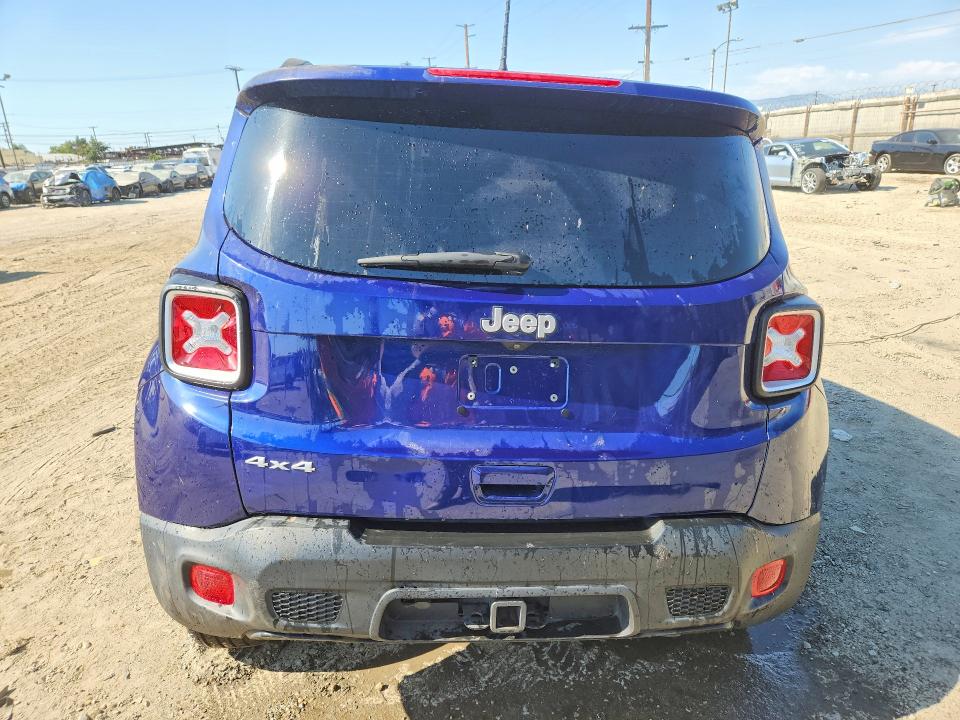 2021 Jeep Renegade VIN ZACNJDBB4MPM70215 COPART salvage auction — FRONT END, Ca - Acq Bos - Post Sale - Salvage, sold $550 on 2026-08-17 (photo 6)