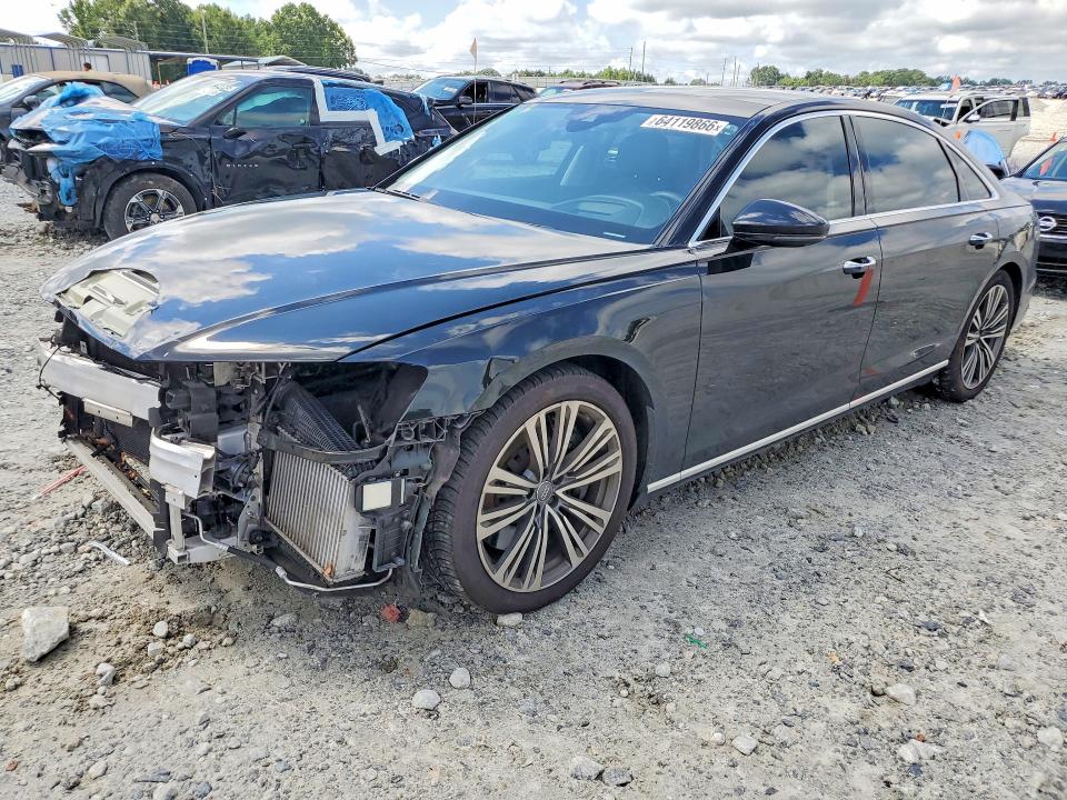 2019 Audi A8 VIN WAU8EAF84KN023856 COPART salvage auction — FRONT END, Ga - Cert Of Title-Salvage, sold $11,400 on 2026-08-12 (photo 1)