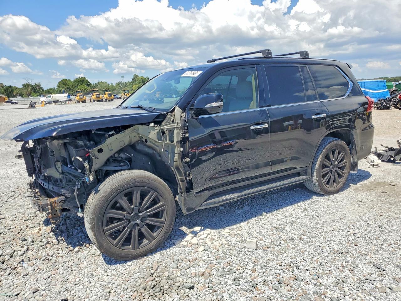 2018 Lexus LX 570 VIN JTJHY7AXXJ4265144 — COPART salvage auction photo