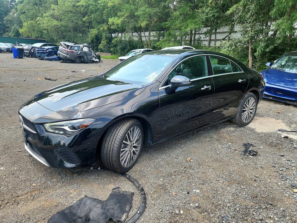 2025 Mercedes-benz Cla-class VIN W1K5J4GB9SN515723 — COPART salvage auction photo