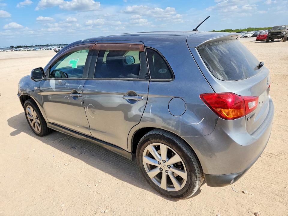 2015 Mitsubishi Outlander VIN 4A4AP3AU4FE049838 COPART salvage auction — HAIL, Tx - Certificate Of Title, sold $125 on 2026-08-25 (photo 2)