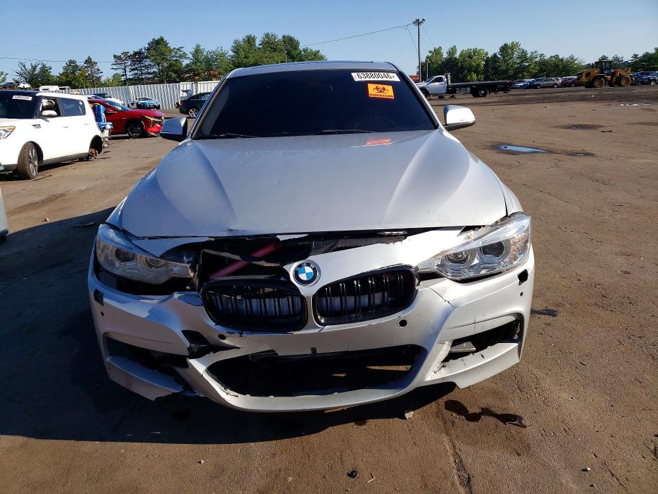 2014 BMW 3er VIN WBA3B5C57EP541893 COPART salvage auction — FRONT END, Ct - Certificate Of Title, sold $475 on 2026-08-21 (photo 5)