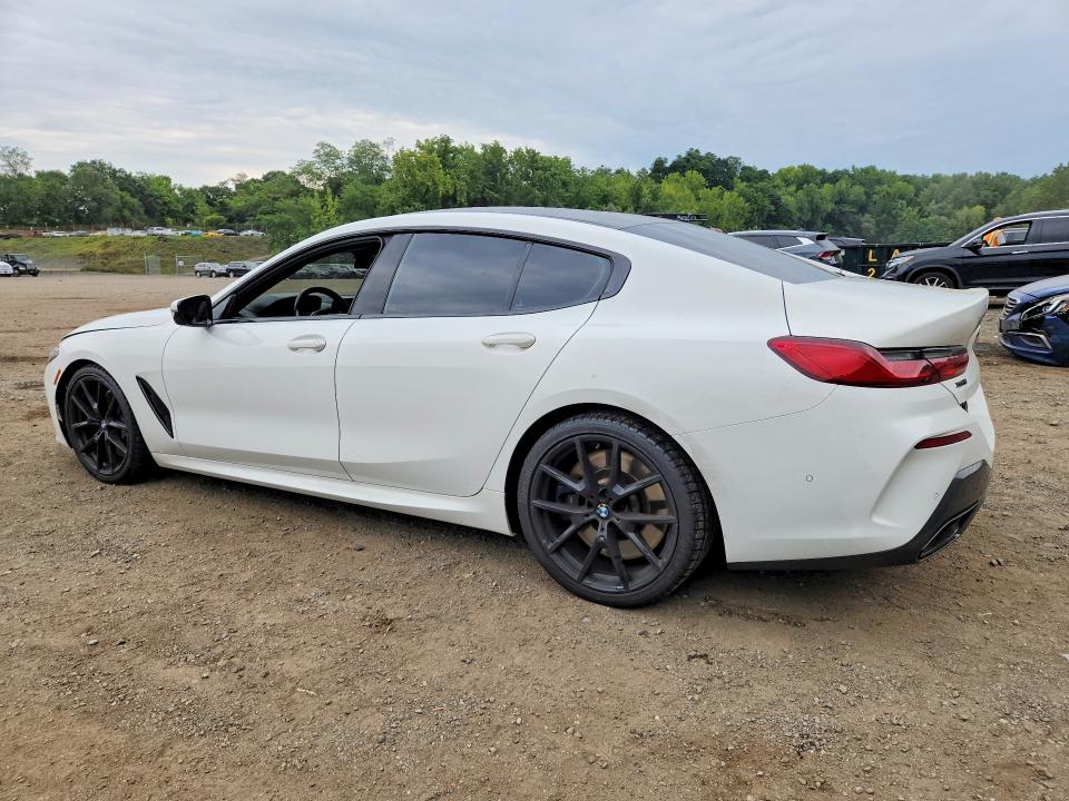 2022 BMW M8 VIN WBAGV8C0XNCJ35564 COPART salvage auction — WATER/FLOOD, Ny - Mv-907A Salvage Certificate, sold $25,500 on 2026-09-14 (photo 2)