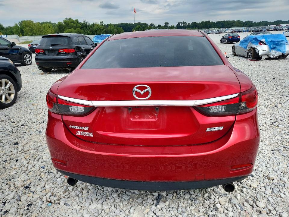 2017 Mazda 6 VIN JM1GL1V50H1131631 COPART salvage auction — SIDE, MI - CERTIFICATE OF TITLE, sold $4,200 on 2026-09-17 (photo 6)