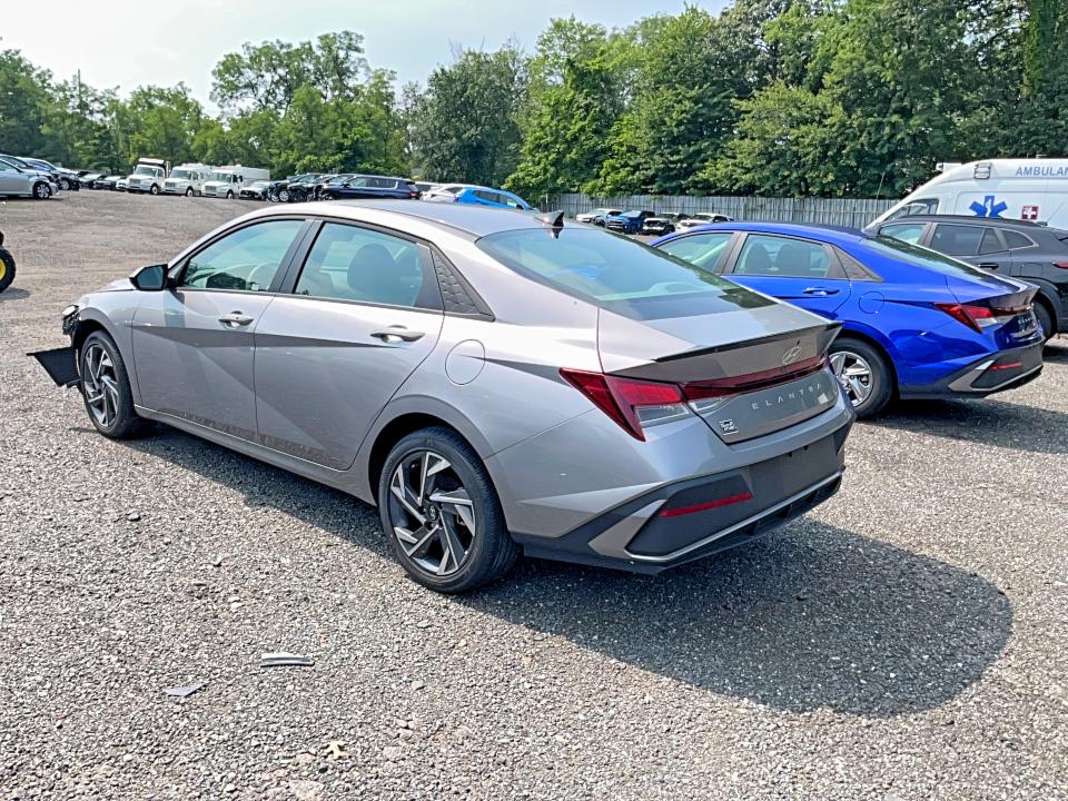 2025 Hyundai Elantra VIN KMHLM4DG0SU094579 COPART salvage auction — FRONT END, Nj - Cert Of Title-Salvage (P), sold $9,200 on 2026-08-21 (photo 3)