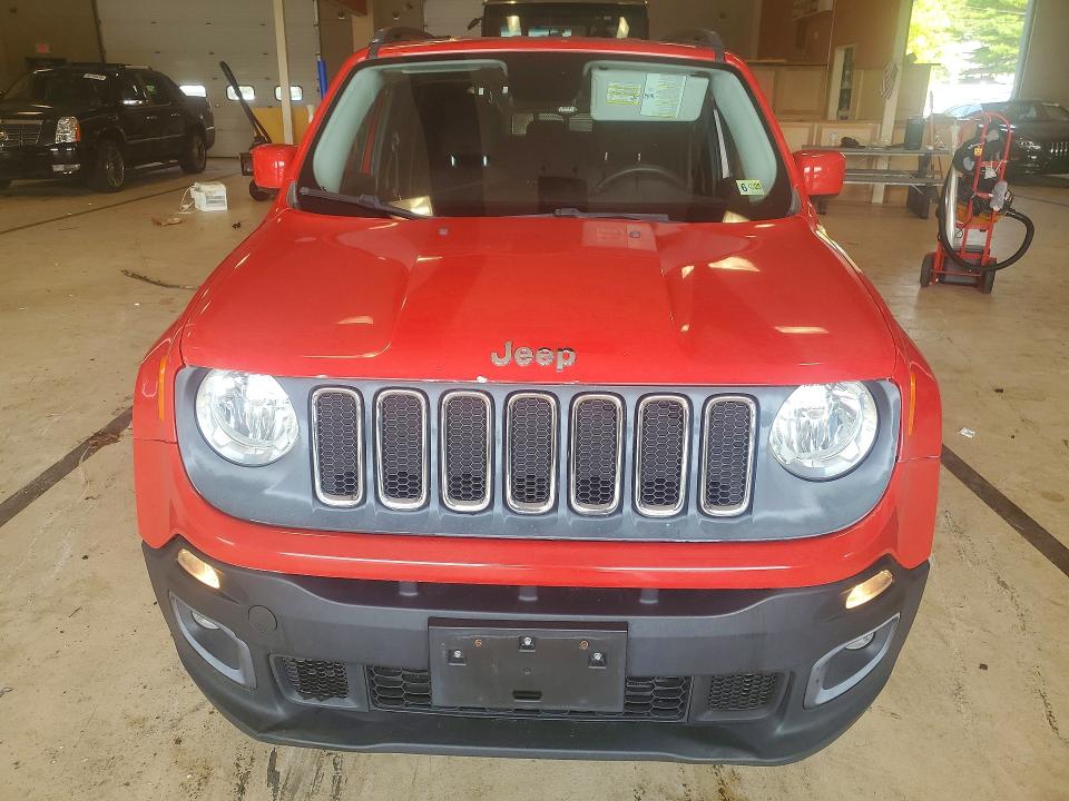 2015 Jeep Renegade VIN ZACCJABH7FPC24291 COPART salvage auction — MECHANICAL, Wv - Certificate Of Title, sold $125 on 2026-08-18 (photo 5)