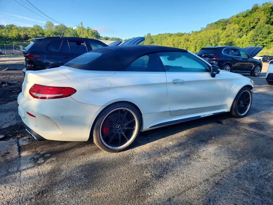 2017 Mercedes-benz VIN WDDWK8HB9HF461284 COPART salvage auction — VANDALISM, Mi - Cert Of Title-Salvage Vehicle, sold $14,000 on 2026-08-12 (photo 3)