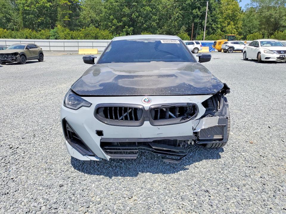 2023 BMW 2er VIN 3MW53CM05P8D09565 COPART salvage auction — FRONT END, Tx - Dealer Only Clean Title (P), sold $19,400 on 2026-08-20 (photo 5)