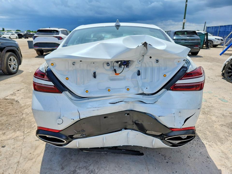 2026 Genesis G70 VIN KMTG14SCXTU168088 COPART salvage auction — REAR END, FL - CERTIFICATE OF TITLE, sold $10,000 on 2026-08-24 (photo 6)