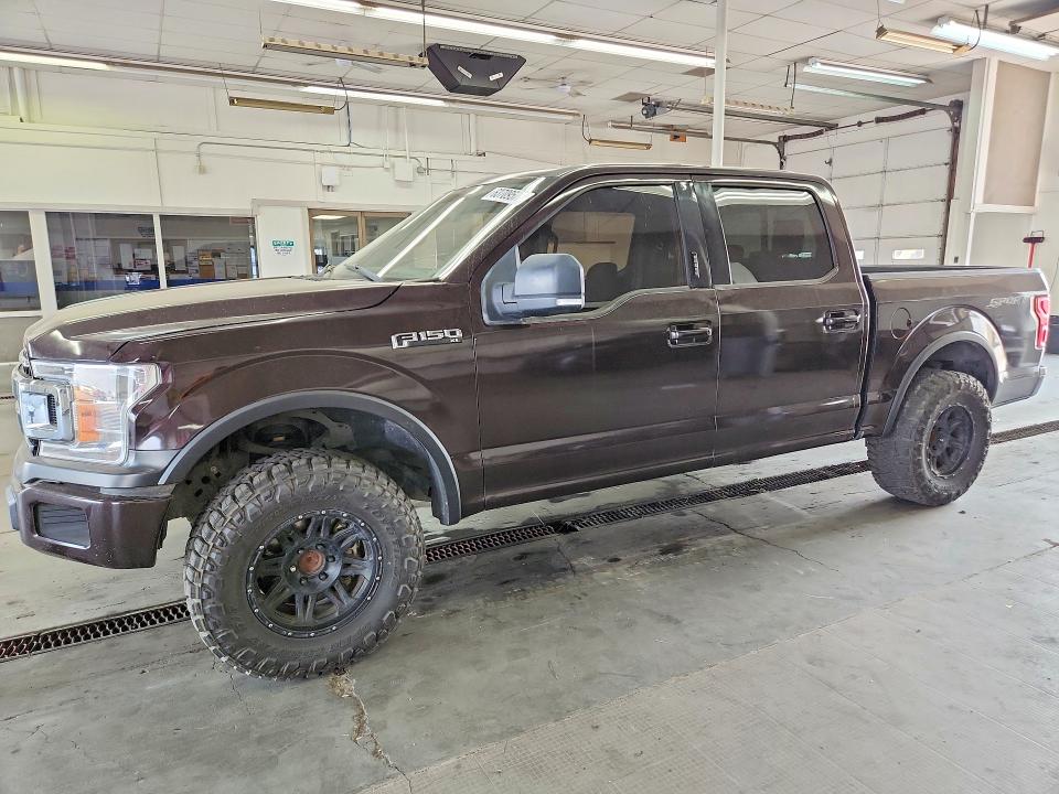 2018 Ford F-150 VIN 1FTEW1CP3JKE85470 — COPART salvage auction photo