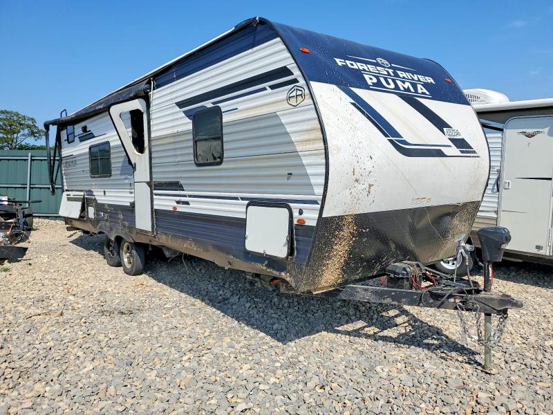 2025 Puma 5th wheel VIN 5ZT2PUPB3S4024483 COPART salvage auction — WATER/FLOOD, MO - SALVAGE CERTIFICATE OF TITLE, sold $35 on 2026-09-03 (photo 1)