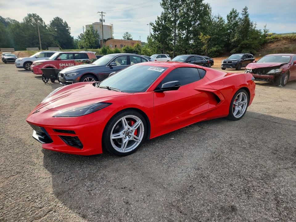 2020 Chevrolet Corvette VIN 1G1Y72D45L5108511 — COPART salvage auction photo