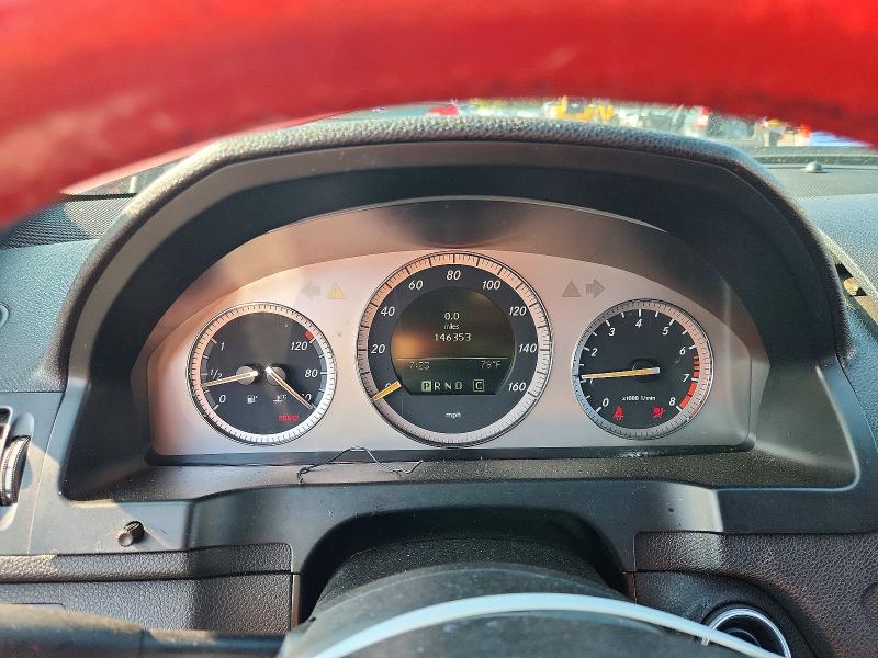 2008 Mercedes-benz C class VIN WDDGF81X58F156542 COPART salvage auction — REAR END, CT - CERT OF TITLE-SALVAGE, sold $525 on 2026-08-14 (photo 9)