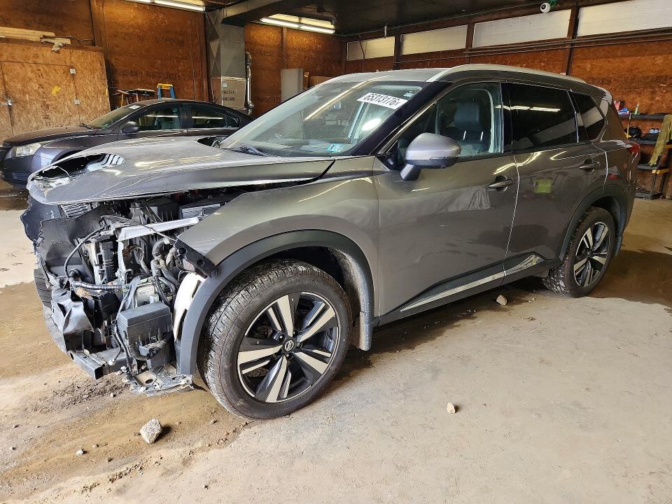 2021 Nissan Rogue VIN JN8AT3DD6MW310400 — COPART salvage auction photo