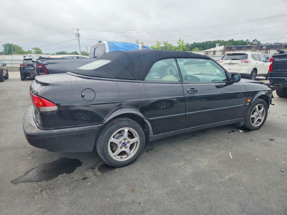 1998 Saab 900 VIN YS3DD75B3W7002701 COPART salvage auction — FRONT END, NY - MV-907A SALVAGE CERTIFICATE, sold $200 on 2026-09-16 (photo 3)