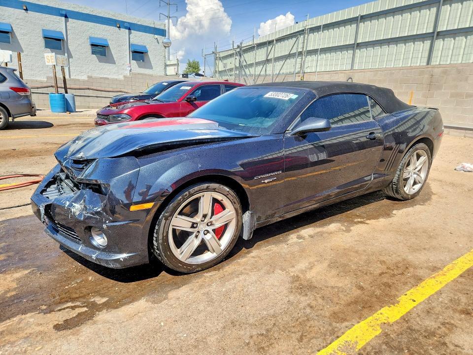 2012 Chevrolet Camaro VIN 2G1FK3DJ1C9105528 COPART salvage auction — FRONT END, Salvage Title, sold $2,300 on 2026-10-01 (photo 1)
