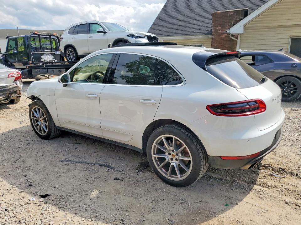 2015 Porsche Macan VIN WP1AB2A58FLB44650 COPART salvage auction — FRONT END, Oh - Cert Of Title-Salvage, sold $6,100 on 2026-08-19 (photo 2)