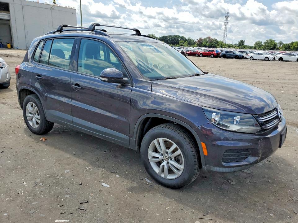 2016 Volkswagen Tiguan VIN WVGAV7AXXGW514760 COPART salvage auction — NORMAL WEAR, Va - Certificate Of Title, sold $525 on 2026-08-19 (photo 4)
