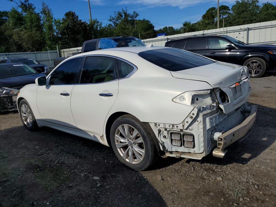 2011 Infiniti M VIN JN1BY1AP0BM322722 COPART salvage auction — REAR END, Ga - Cert Of Title-Salvage, sold $925 on 2026-08-27 (photo 2)