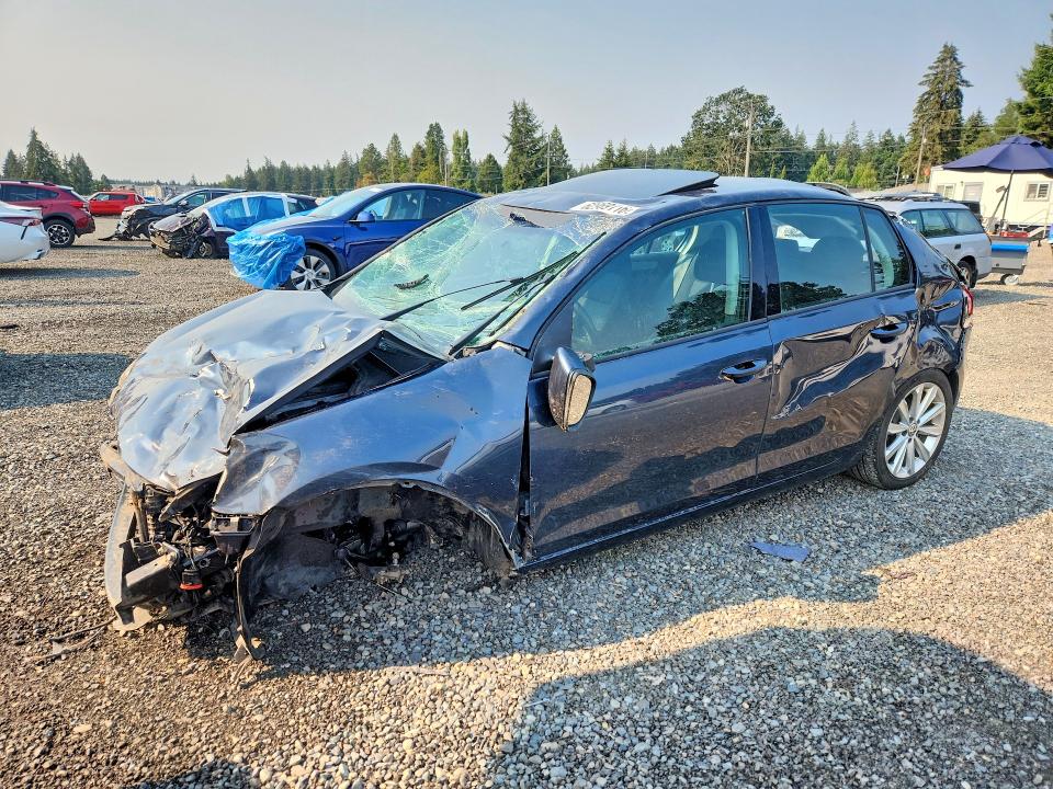 2012 Volkswagen Golf VIN WVWDM7AJ1CW321889 COPART salvage auction — ROLLOVER, Wa - Bill Of Sale, sold $250 on 2026-08-14 (photo 1)