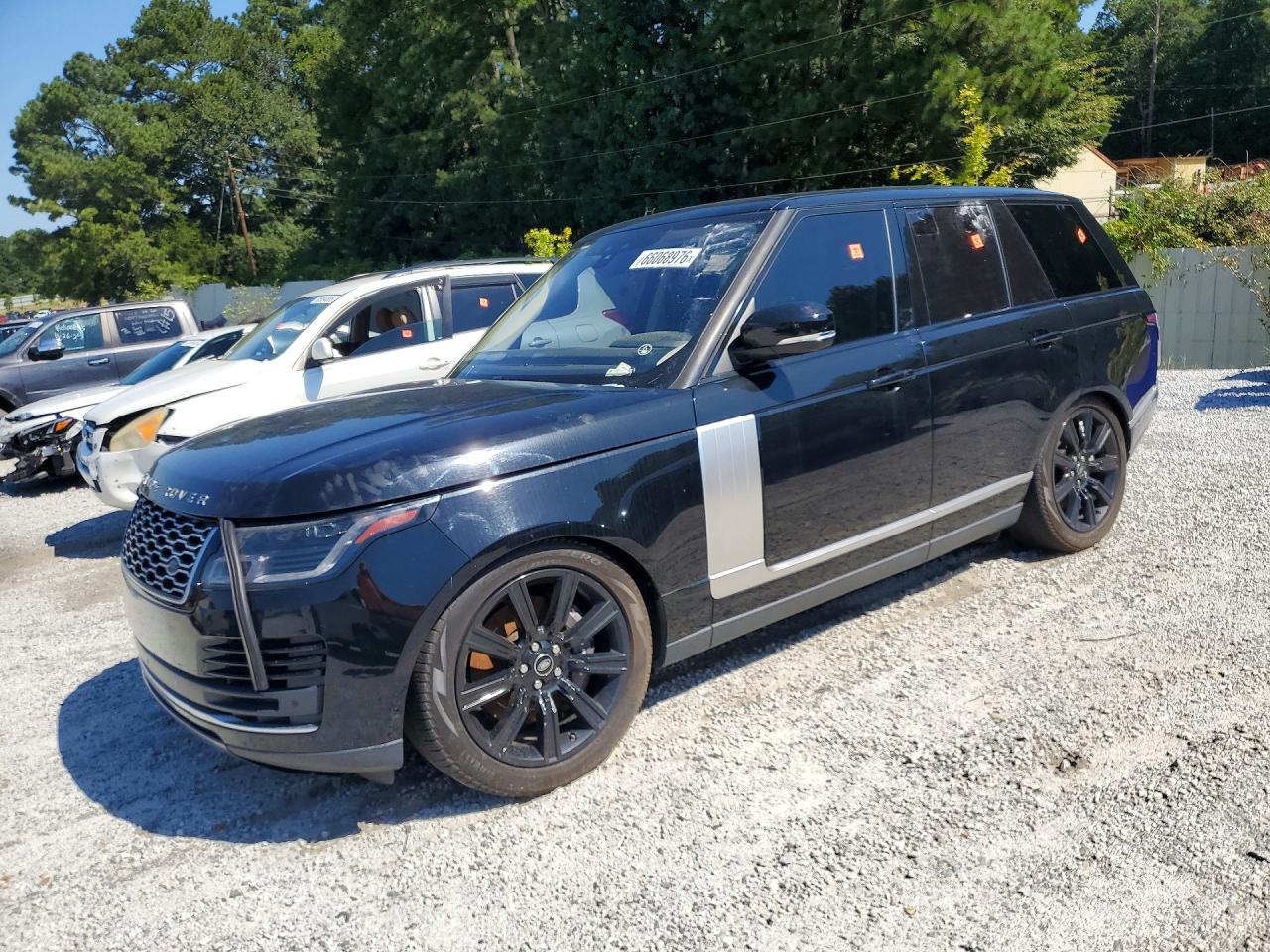 2019 Land Rover Range Rover VIN SALGS2SV2KA557639 — COPART salvage auction photo
