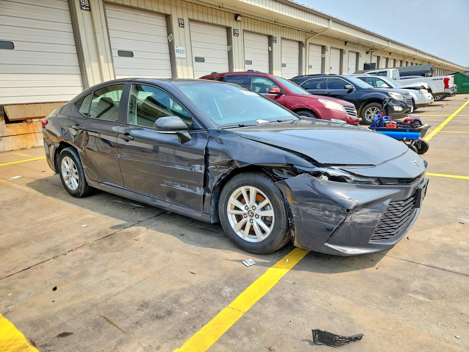 2025 Toyota Camry VIN 4T1DAACK7SU515716 COPART salvage auction — FRONT END, Fl - Cert Of Title Slvg Rebuildable, sold $9,800 on 2026-09-15 (photo 4)