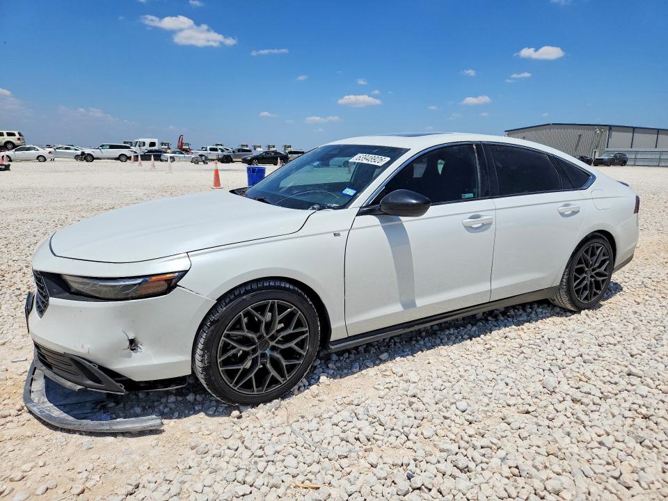 2023 Honda Accord VIN 1HGCY2F52PA008451 COPART salvage auction — FRONT END, Tx - Salvage Vehicle Title, sold $150 on 2026-08-20 (photo 1)
