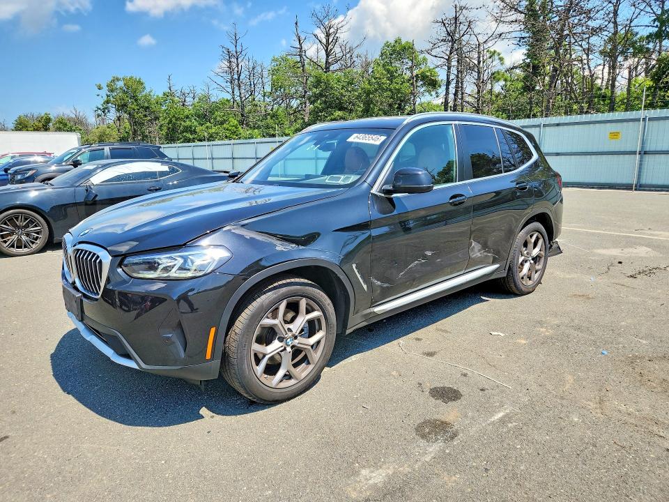 2022 BMW X3 VIN 5UX53DP03N9N05297 — COPART salvage auction photo