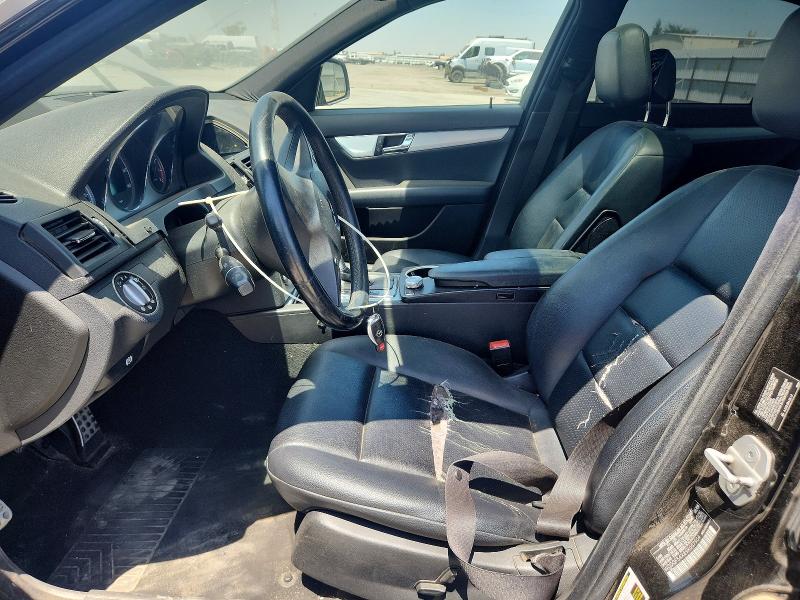 2009 Mercedes-benz C class VIN WDDGF54X89R057904 COPART salvage auction — REAR END, CA - SALVAGE CERTIFICATE, sold $275 on 2026-08-14 (photo 7)