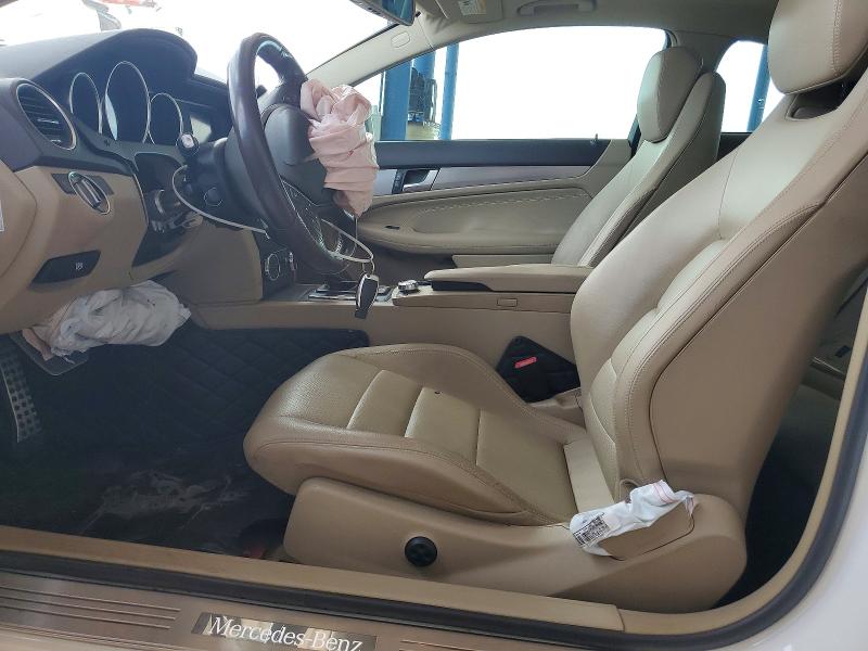 2013 Mercedes-benz C-klasse VIN WDDGJ4HB1DG036839 COPART salvage auction — FRONT END, Az - Cert Of Title - Salvage, sold $575 on 2026-08-13 (photo 7)