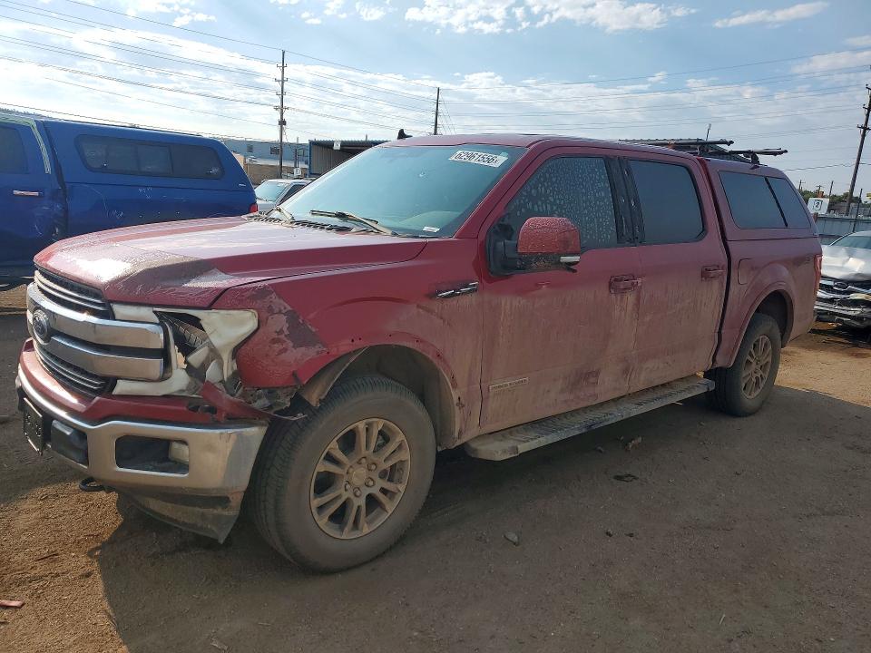 2019 Ford F-150 lightning VIN 1FTFW1E19KFA96128 — COPART salvage auction photo