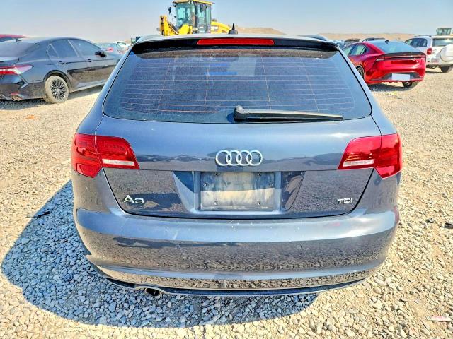2012 Audi A3 VIN WAUKJAFM4CA087659 COPART salvage auction — FRONT END, Ut - Salvage Certificate, sold $700 on 2026-09-11 (photo 6)