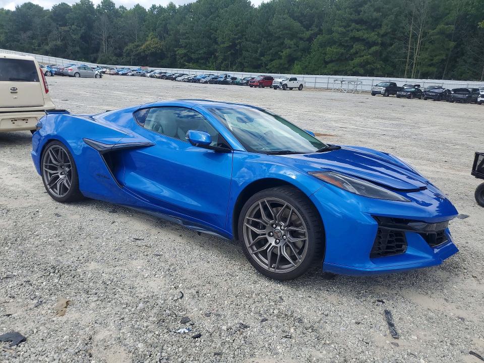 2024 Chevrolet Corvette VIN 1G1YF2D35R5604556 COPART salvage auction — ROLLOVER, GA - CERT OF TITLE-SALVAGE, sold $60,000 on 2026-08-26 (photo 4)