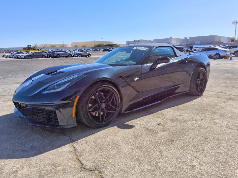 2014 Chevrolet Corvette stingray VIN 1G1YM3D73E5110236 — COPART salvage auction photo