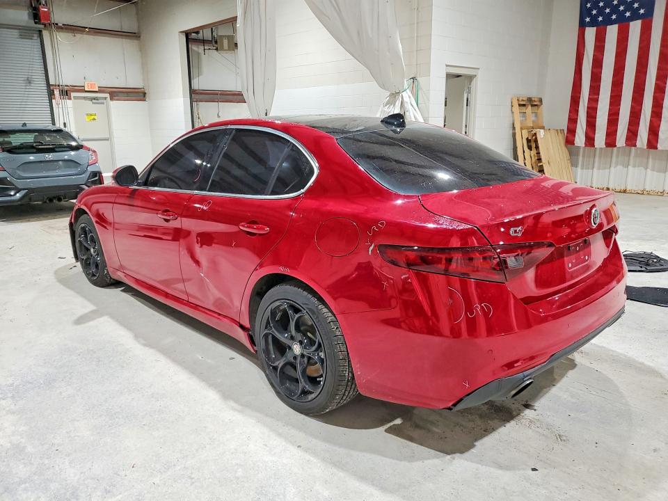 2017 Alfa romeo Giulia VIN ZARFAEEN5H7550795 COPART salvage auction — FRONT END, Ny - Mv-907A Salvage Certificate, sold $1,850 on 2026-08-24 (photo 2)