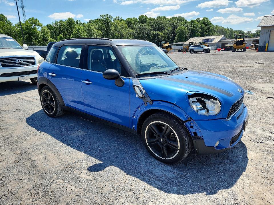 2012 Mini Cooper VIN WMWZC3C57CWM26953 COPART salvage auction — FRONT END, Pa - Certificate Of Salvage, sold $600 on 2026-08-10 (photo 4)